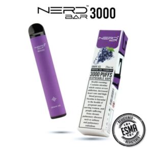 Nerd Bar 3000 Puffs Disposable Pod Vape Best price in Dubai