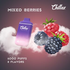 Chillax Plus Disposable 6000 Puffs Rechargeable Vape Rechargeable