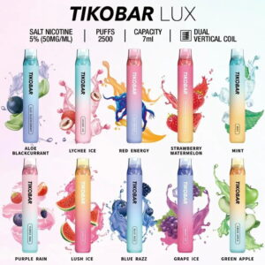 Tikobar Lux Disposable Pod 2500 Puffs | Good Price in Dubai