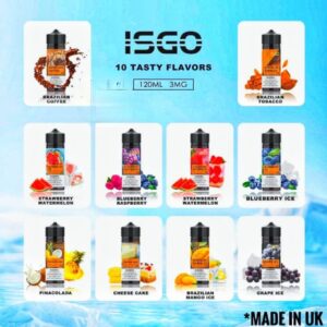 Isgo 3mg 120ml E-liquid In Dubai